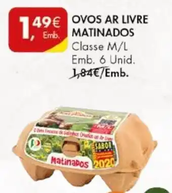 OVOS AR LIVRE MATINADOS