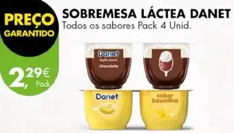 Pingo Doce SOBREMESA LÁCTEA DANET promoção