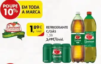 Pingo Doce REFRIGERANTE C/GÁS 1,5lt promoção