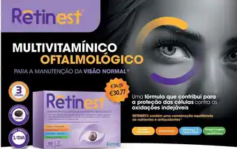 Auchan Retinest - suplemento 90 comp promoção