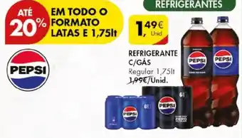 Pingo Doce REFRIGERANTE C/GÁS Regular 1,75lt promoção