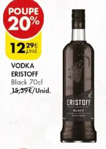 VODKA ERISTOFF Black 70cl