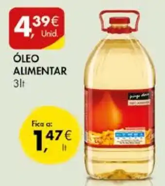 Pingo Doce ÓLEO ALIMENTAR 3lt promoção