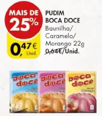 PUDIM BOCA DOCE 22g