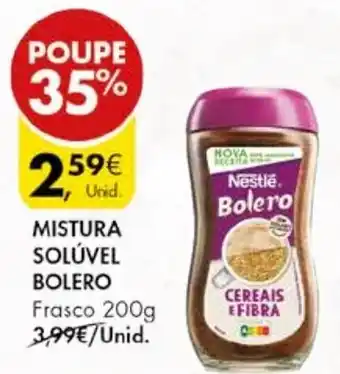 Pingo Doce MISTURA SOLÚVEL BOLERO Frasco 200g promoção
