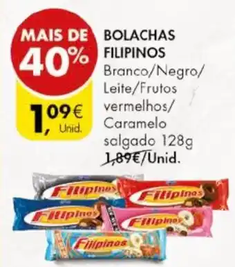 Pingo Doce BOLACHAS FILIPINOS 128g promoção