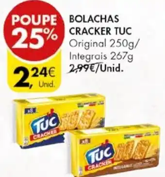 Pingo Doce BOLACHAS CRACKER TUC promoção