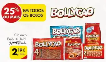 Pingo Doce BOLLYCAO Clássico Emb. 4 Unid promoção