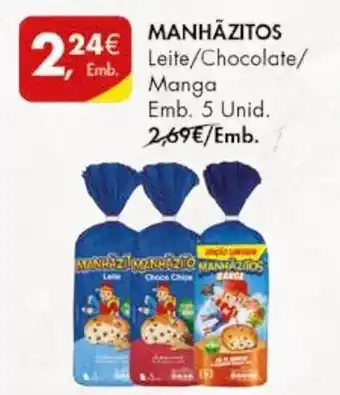 MANHÃZITOS Emb. 5 Unid.