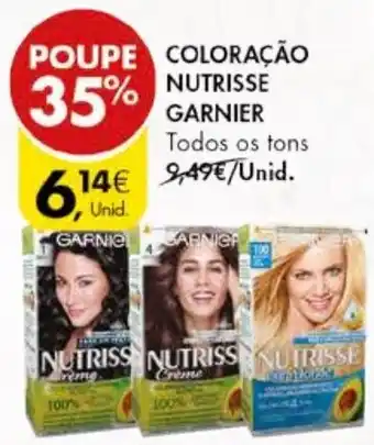 Pingo Doce COLORAÇÃO NUTRISSE GARNIER Todos os tons promoção
