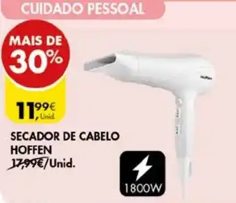 Pingo Doce SECADOR DE CABELO HOFFEN promoção