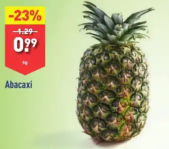 ALDI Abacaxi kg promoção