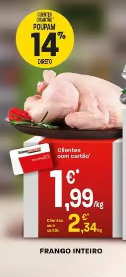 Intermarché Frango inteiro promoção