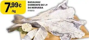 Intermarché Bacalhau corrente de 1.a da noruega promoção