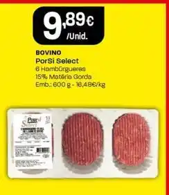 Intermarché Porsi - bovino select promoção