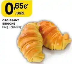 Intermarché Croissant brioche promoção