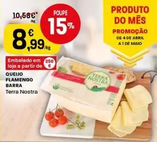 Intermarché Terra nostra - queijo flamengo barra promoção