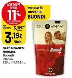 Intermarché Buondi - café moagem normal promoção