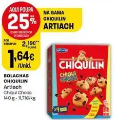 Intermarché Artiach - bolachas chiquilin promoção