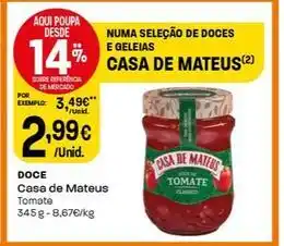 Casa de mateus - doce