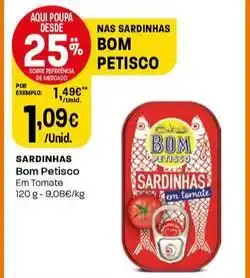 Intermarché Bom petisco - sardinhas promoção