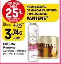 Intermarché Pantene - espuma promoção