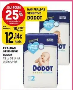 Intermarché Dodot - fraldas sensitive promoção