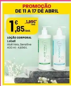 Intermarché Labell - loção corporal promoção