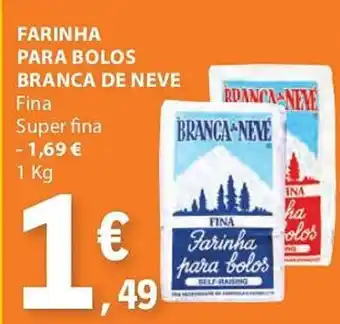 FARINHA PARA BOLOS BRANCA DE NEVE