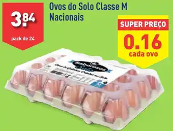 ALDI Ovos do Solo Classe M Nacionais promoção