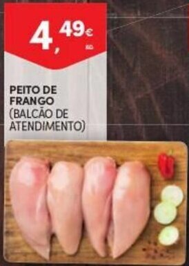 Continente Peito de Frango promoção