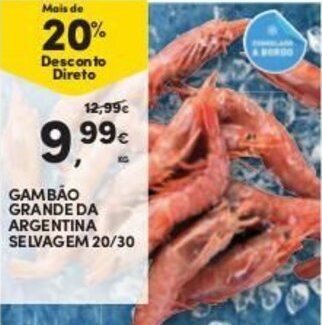 Continente Gambão Grande da Argentine Selvage 20/30 promoção
