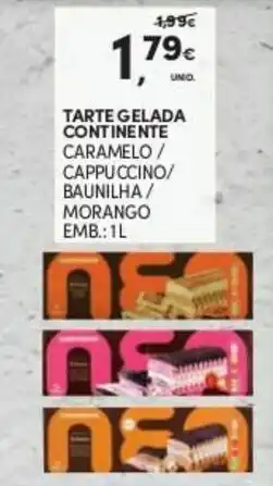 Continente Tarte Gelada Continente 1L promoção