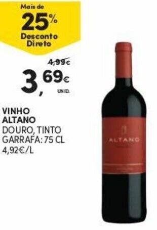 Vinho Altano 75cl