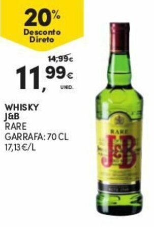 Whisky J&B 70cl