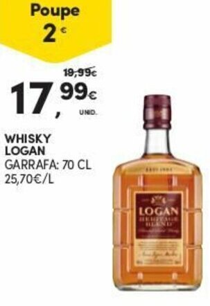 Whisky Logan 70cl