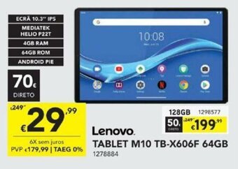 Lenovo Tablet M10 TB-X606F 64GB