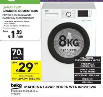 Beko Máquina Lavar Roupa WTA 8612XSWR