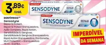 Intermarché Sensodyne - dentifrico promoção