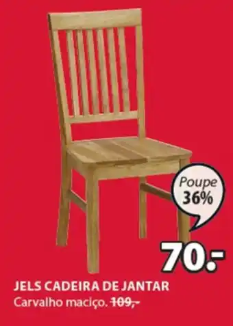 JYSK Jels Cadeira de Jantar promoção
