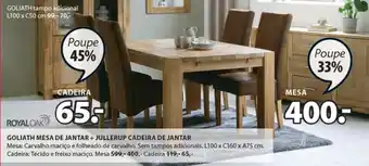 JYSK Goliath Mesa de Jantar promoção
