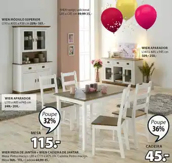 JYSK Wien Mesa de Jantar promoção