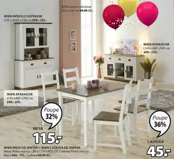 JYSK Wien Cadeira de Jantar promoção