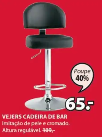 JYSK Vejers Cadeira de Bar promoção