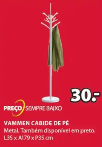 Vammen Cabide de Pé L35 x A179 x P35cm