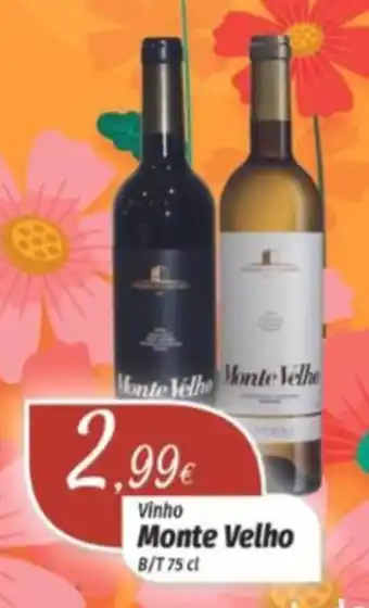 Miranda Supermercados Vinho Monte Velho promoção