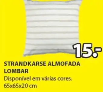 JYSK Strandkarse Almofada Lombar 65x65x20cm promoção