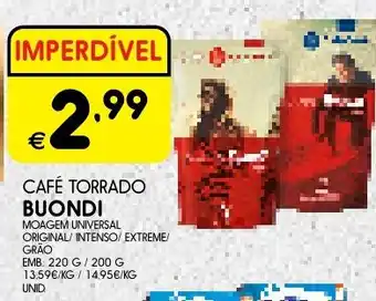 Meu Super CAFÉ TORRADO BUONDI promoção