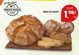 Pingo Doce BROA DE MILHO kg promoção