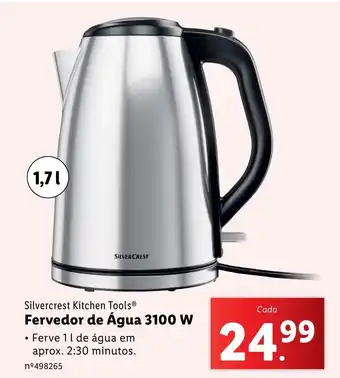 Lidl Silvercrest Kitchen Tools Fervedor de Água 3100 W promoção